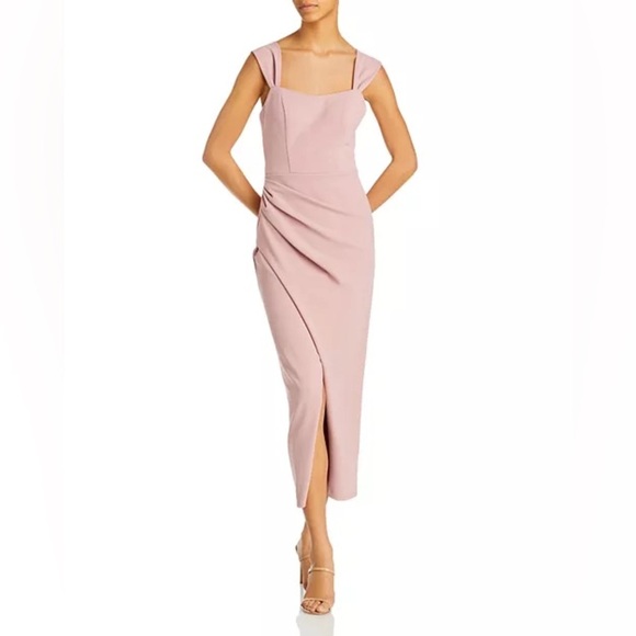 AQUA
Long Pull Through Back Dress - Exclusive - Picture 3 of 14